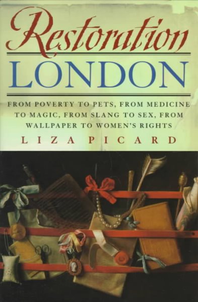 Restoration London: From Poverty to Pets, from Medicine to Magic, from Slang to Sex, from Wallpaper to Women's Rights cover
