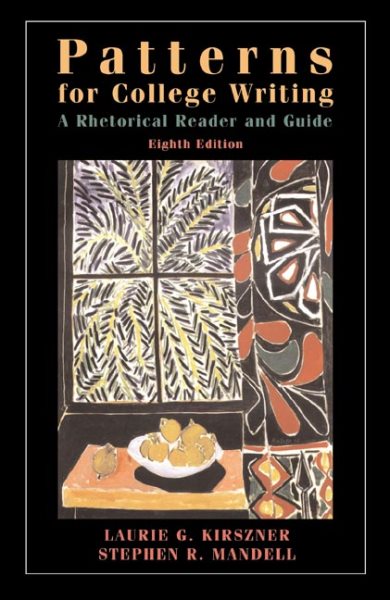 Patterns for College Writing: A Rhetorical Reader and Guide cover