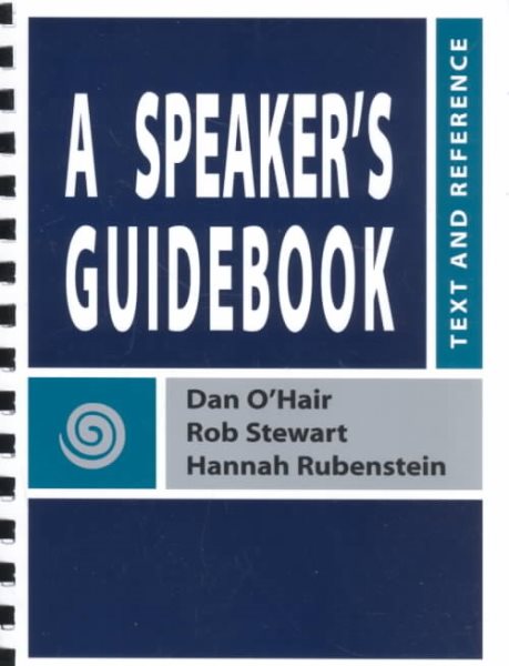 A Speaker's Guidebook cover