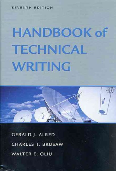 The Handbook of Technical Writing, Seventh Edition cover