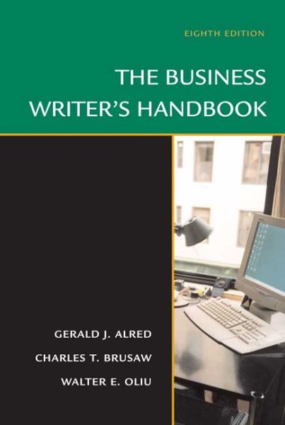 The Business Writer's Handbook, Eighth Edition cover