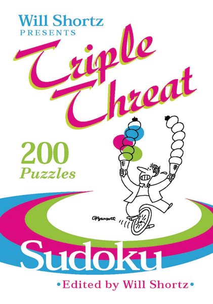 Will Shortz Presents Triple Threat Sudoku cover