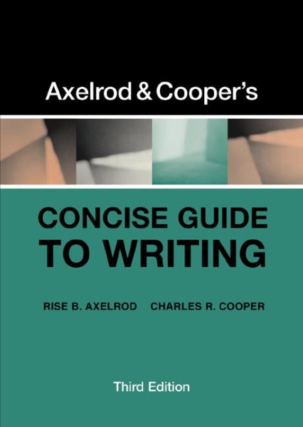 Concise Guide to Writing cover