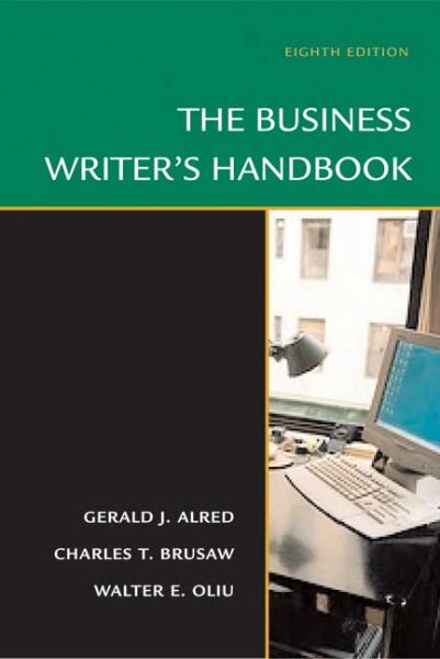 The Business Writer's Handbook cover