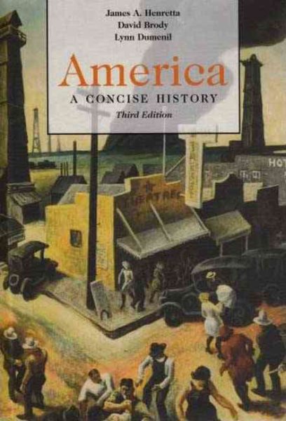 America: A Concise History, Combination cover