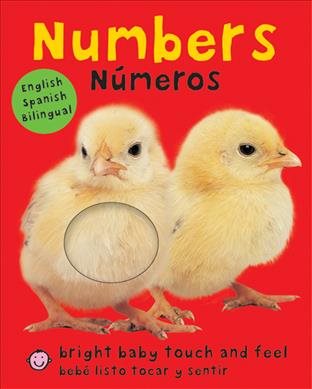 Bright Baby Bilingual Touch & Feel: Numbers (Bright Baby Touch and Feel) (Spanish Edition) cover