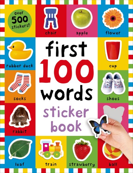 First 100 Stickers: Words: Over 500 Stickers cover
