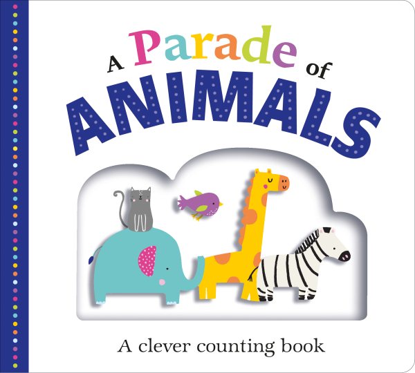Picture Fit Board Books: A Parade of Animals: A Clever Counting Book cover