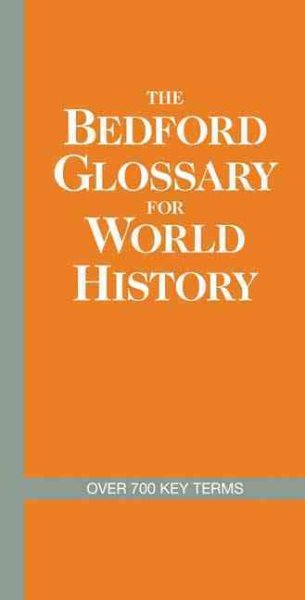 The Bedford Glossary for World History cover