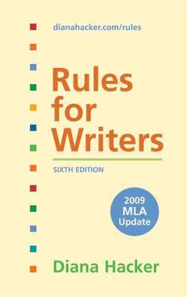 Rules for Writers with 2009 MLA Update