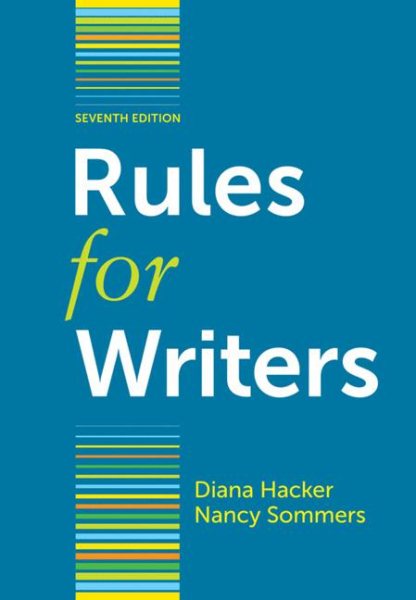 Rules for Writers, 7th Edition cover