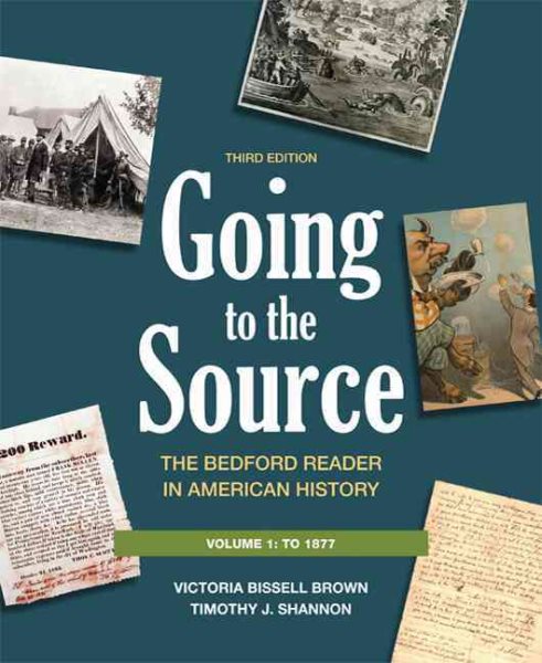 Going to the Source : The Bedford Reader in American History cover