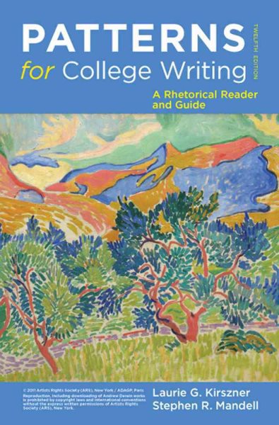 Patterns for College Writing: A Rhetorical Reader and Guide cover