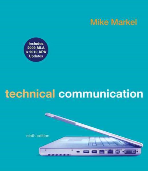 Technical Communication with 2009 MLA and 2010 APA Updates
