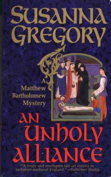 An Unholy Alliance (Matthew Bartholomew Mysteries) cover