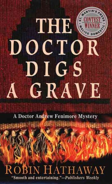 The Doctor Digs a Grave (Dr. Fenimore Mysteries) cover