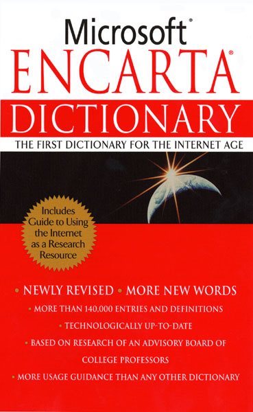 Microsoft Encarta Dictionary cover