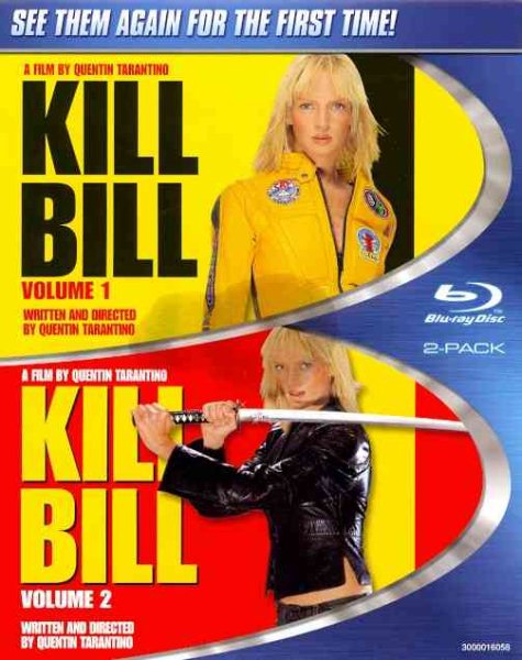 Kill Bill Vol. 1/ Kill Bill Vol. 2 - Double Feature [Blu-ray] cover