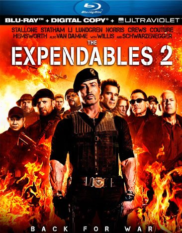 The Expendables 2 (Blu-ray + Digital Copy + UltraViolet) cover