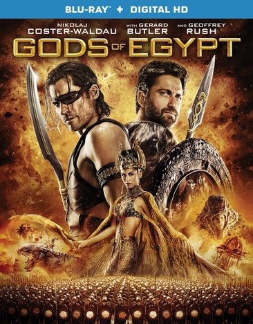 Gods Of Egypt [Bluray + Digital HD] cover