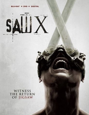 Saw X Bluray + DVD + Digital cover