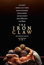 The Iron Claw Bluray + DVD + Digital cover