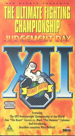 Ultimate Fighting Championship Vol. 12 [VHS] cover