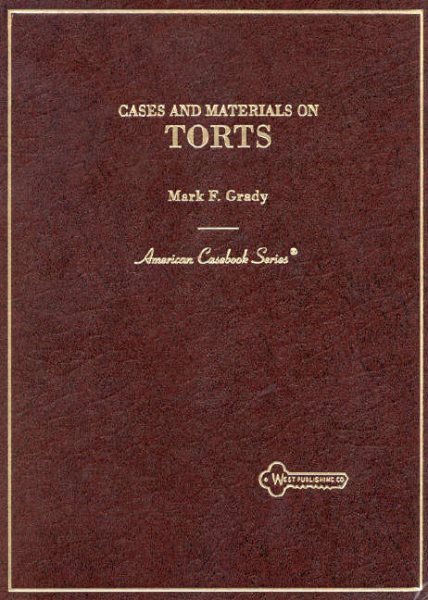 Torts, Cases and Materials on cover