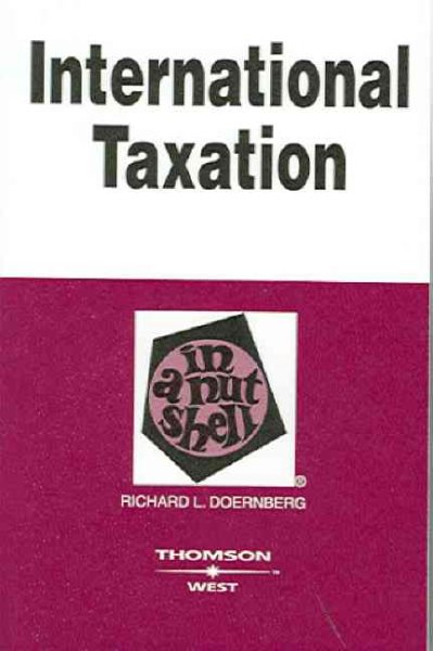 International Taxation In A Nutshell cover