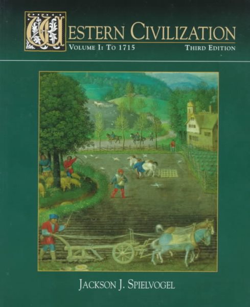 Western Civilization, Volume I: To 1715 cover