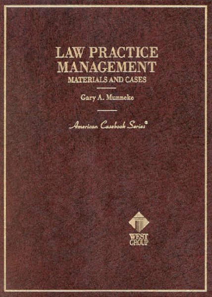 Law Practice Management: Materials and Cases (American Casebooks) cover