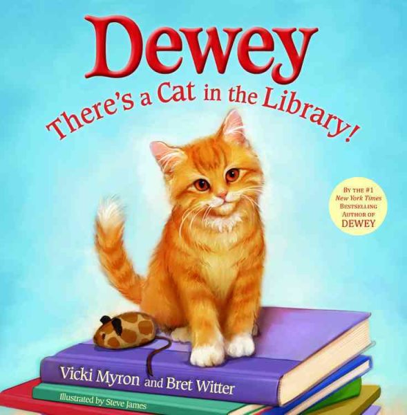 Dewey: There's a Cat in the Library! cover
