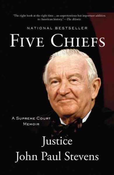 Five Chiefs: A Supreme Court Memoir cover