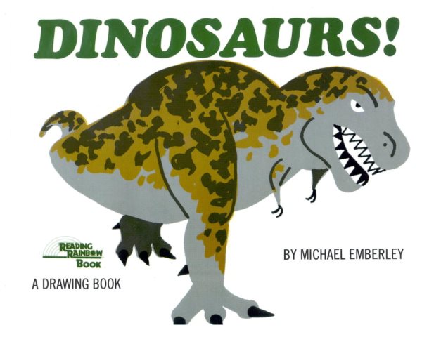 Dinosaurs!: A Drawing Book (Reading Rainbow) cover