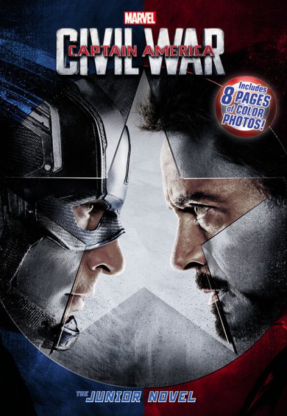 Marvel's Captain America: Civil War: The Junior Novel cover