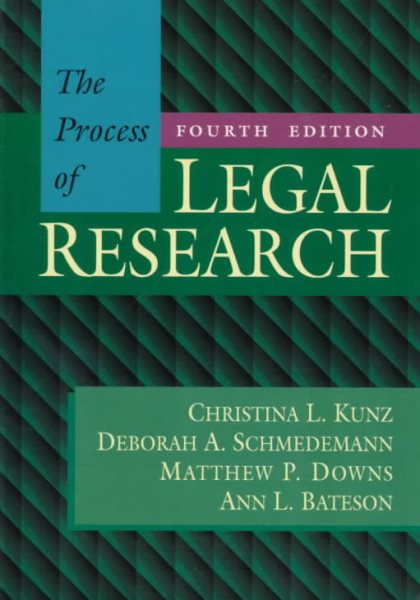 Process of Legal Research