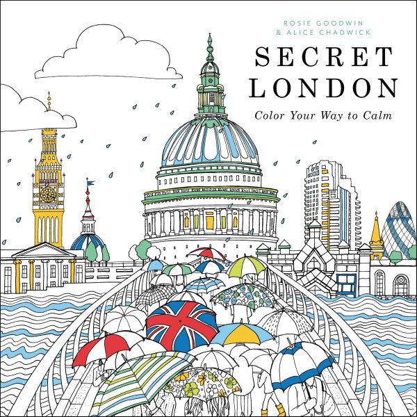 Secret London: Color Your Way to Calm cover