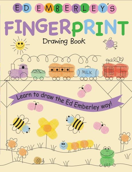 Ed Emberley's Fingerprint Drawing Book (Ed Emberley's Drawing Book Of...) cover