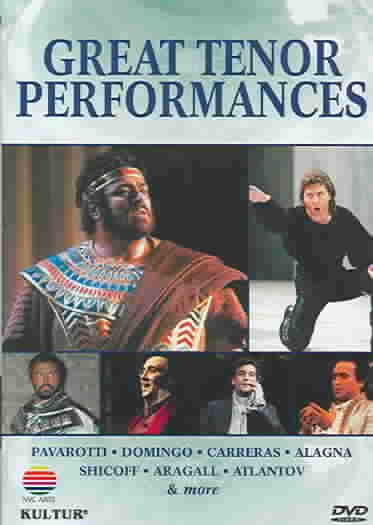 Great Tenor Performances / Pavarotti, Domingo, Alagna, Carreras cover