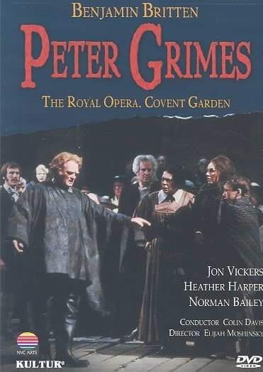 Britten - Peter Grimes / Davis, Vickers, Harper, Bailey, Royal Opera Covent Garden cover