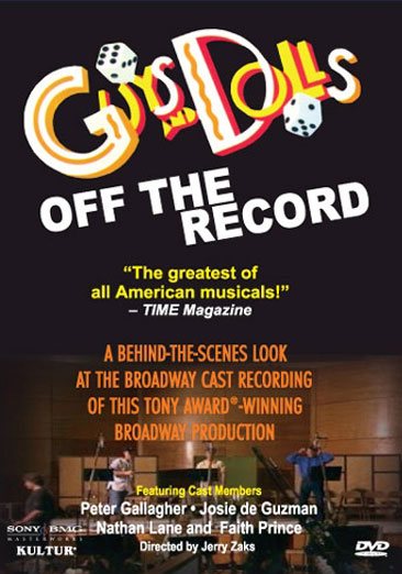 Guys & Dolls - Off the Record cover