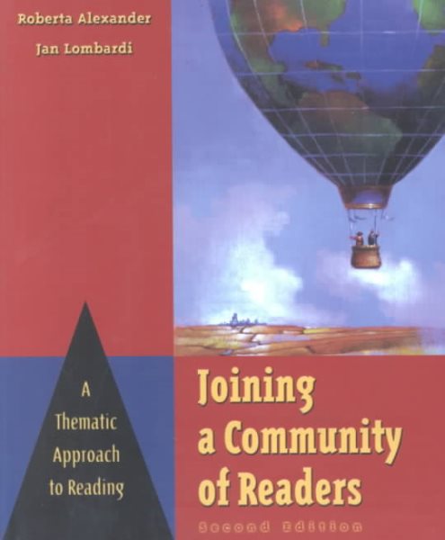 Joining a Community of Readers: A Thematic Approach to Reading (2nd Edition) cover