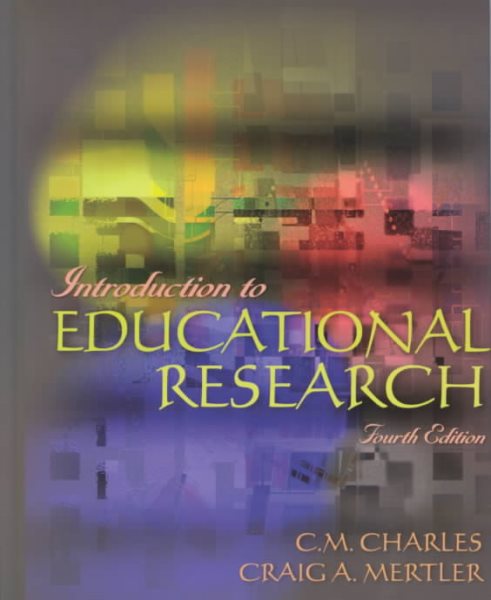 Introduction to Educational Research (4th Edition) cover