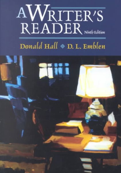 A Writer's Reader (9th Edition) cover