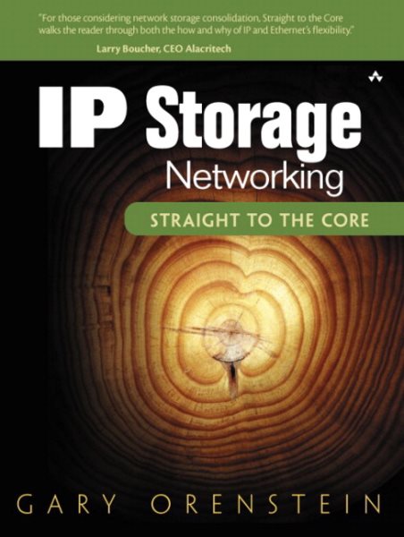 Ip Storage Networking: Straight to the Core cover