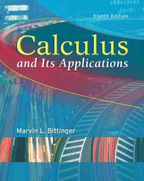 Calculus and Its Applications (8th Edition) cover