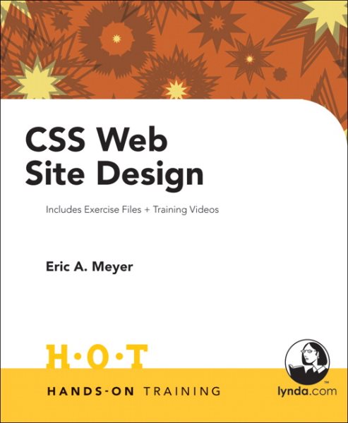 CSS Web Site Design Hands-On Training cover