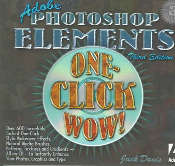 Adobe Photoshop Elements One-click Wow! cover