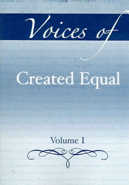 Voices of Created Equal, Volume I cover