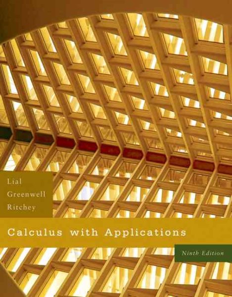 Calculus with Applications (9th Edition) cover
